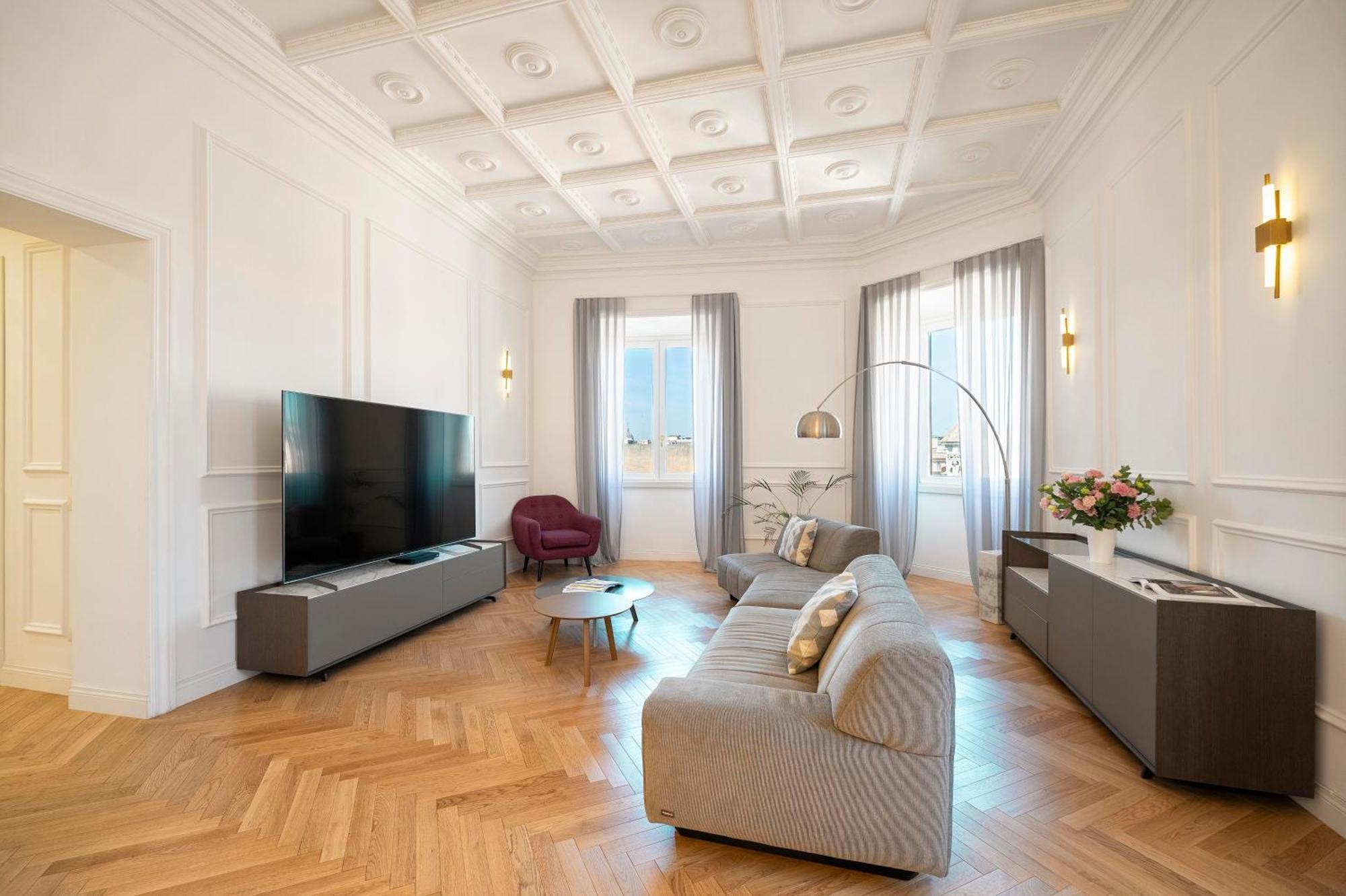 Sjr Luxury Apartment Trevi Fountain Rome Exterior photo
